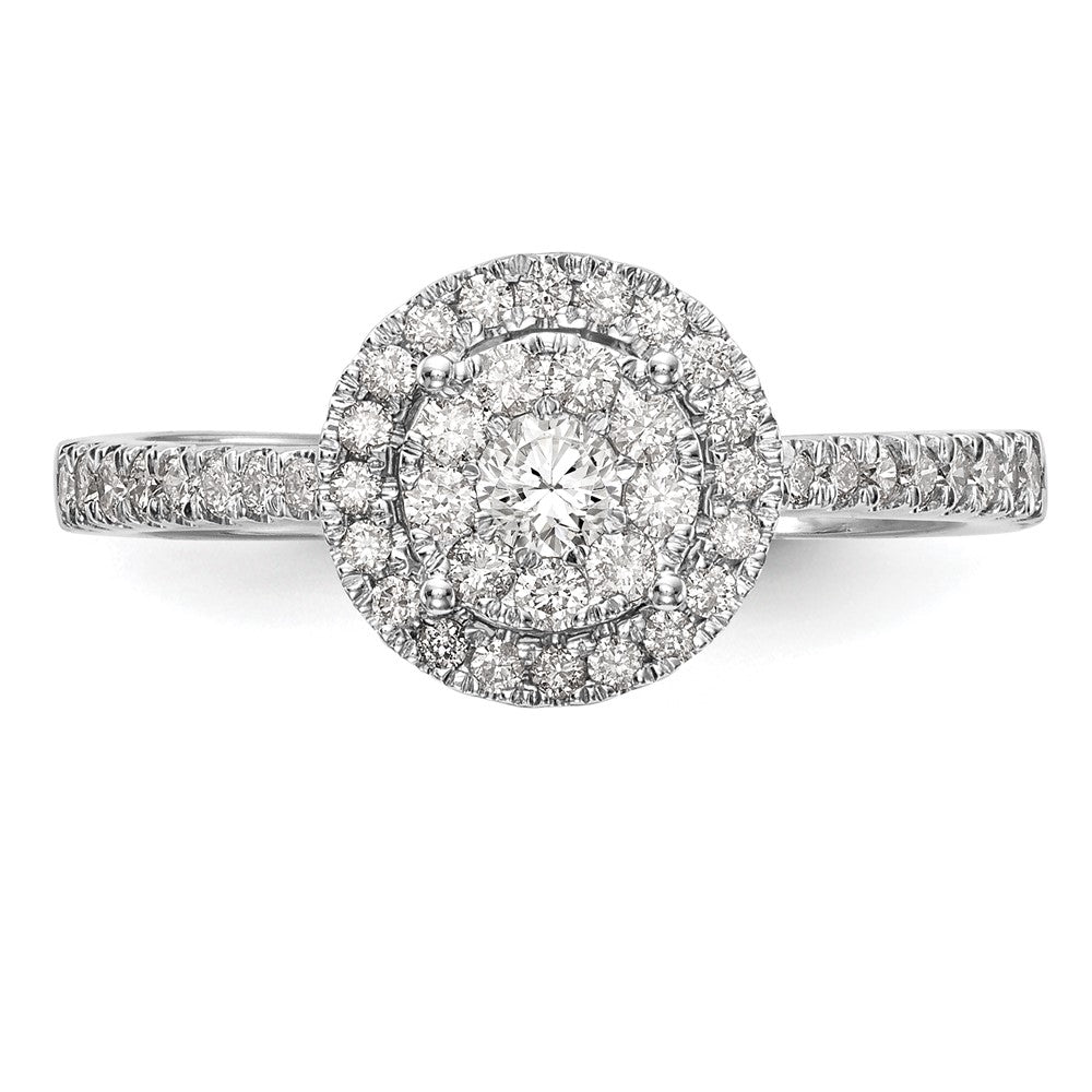 Diamond Cluster Engagement Rings