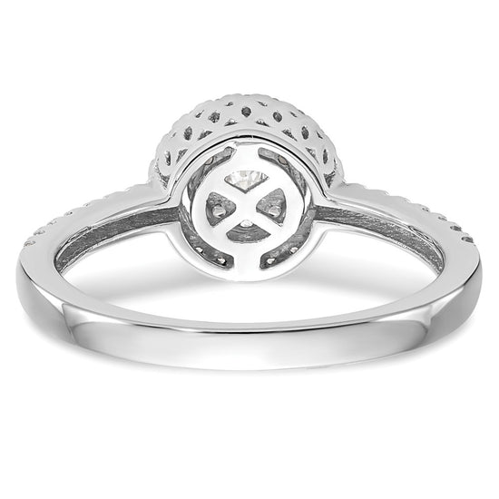 Diamond Cluster Engagement Rings