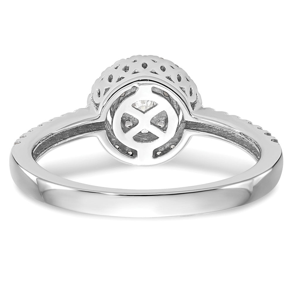 Diamond Cluster Engagement Rings