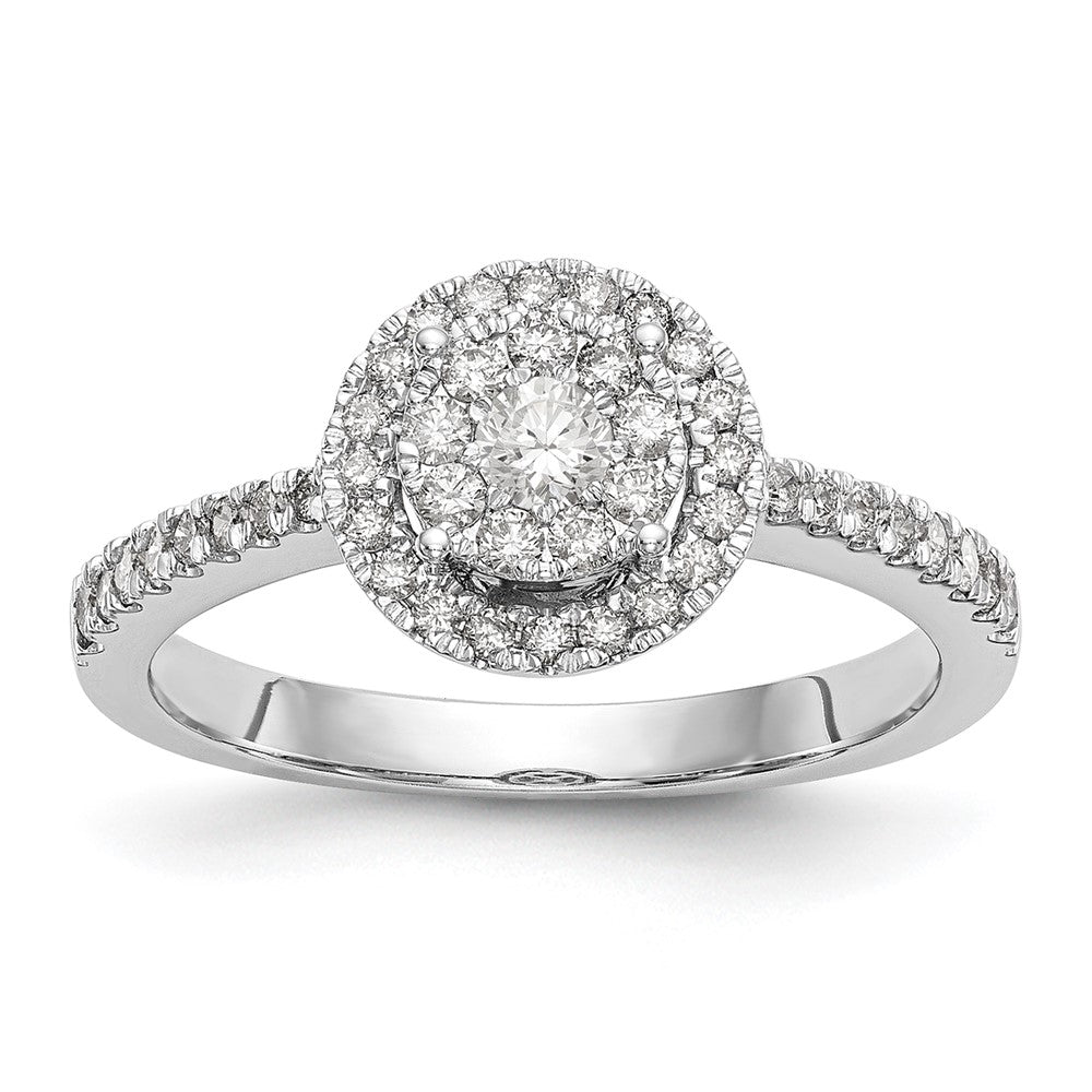 Diamond Cluster Engagement Rings