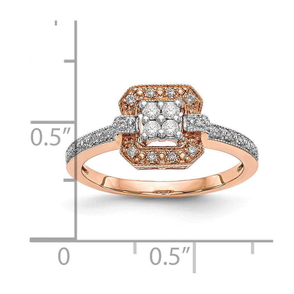 Diamond Cluster Engagement Rings