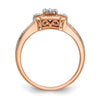 Diamond Cluster Engagement Rings