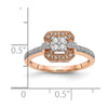 Diamond Cluster Engagement Rings