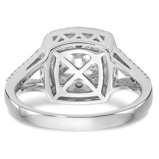 Diamond Cluster Engagement Rings