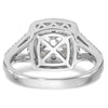 Diamond Cluster Engagement Rings