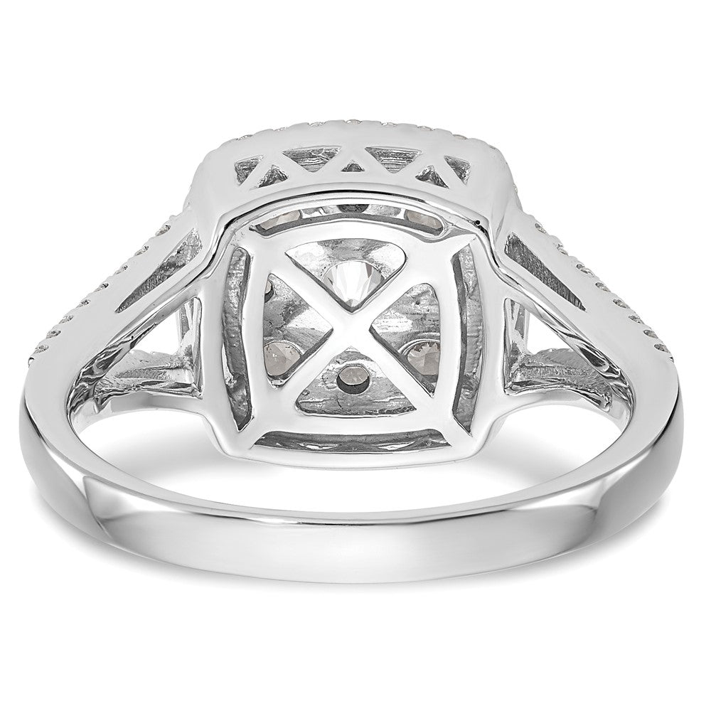 Diamond Cluster Engagement Rings