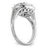 Diamond Cluster Engagement Rings
