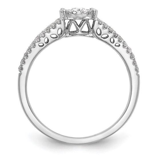 Diamond Cluster Engagement Rings