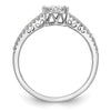Diamond Cluster Engagement Rings