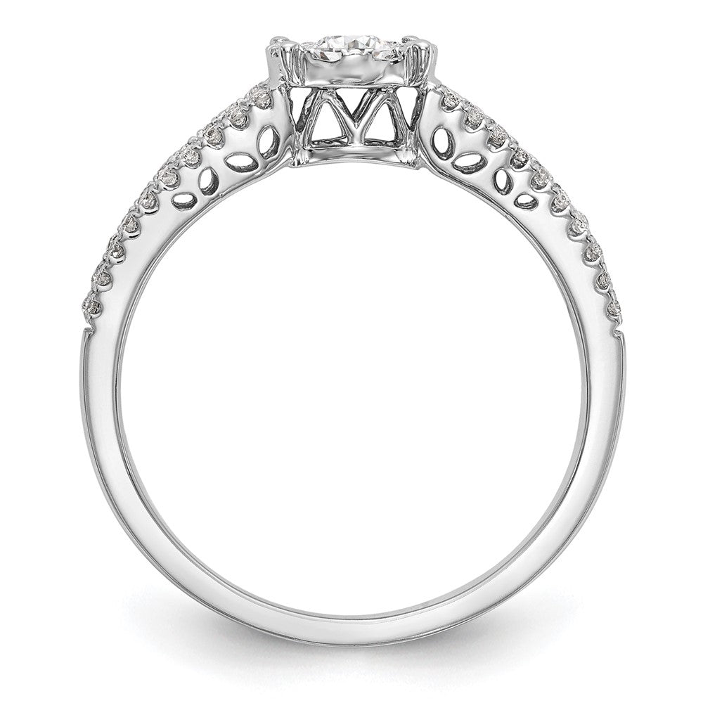 Diamond Cluster Engagement Rings