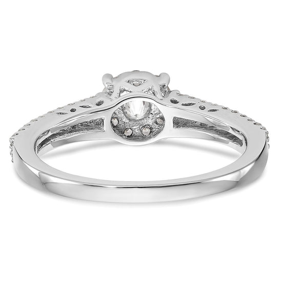 Diamond Cluster Engagement Rings