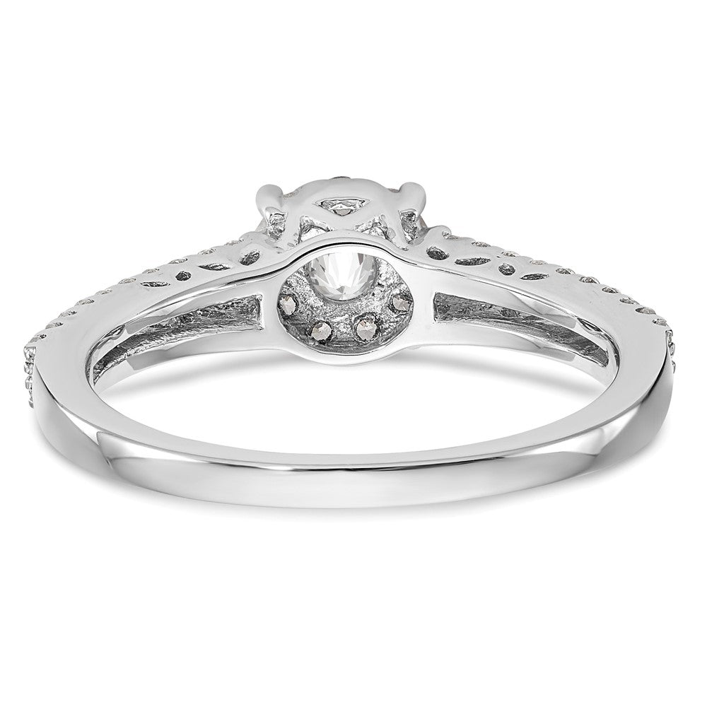 Diamond Cluster Engagement Rings
