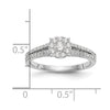 Diamond Cluster Engagement Rings