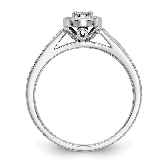 Diamond Cluster Engagement Rings