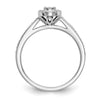 Diamond Cluster Engagement Rings