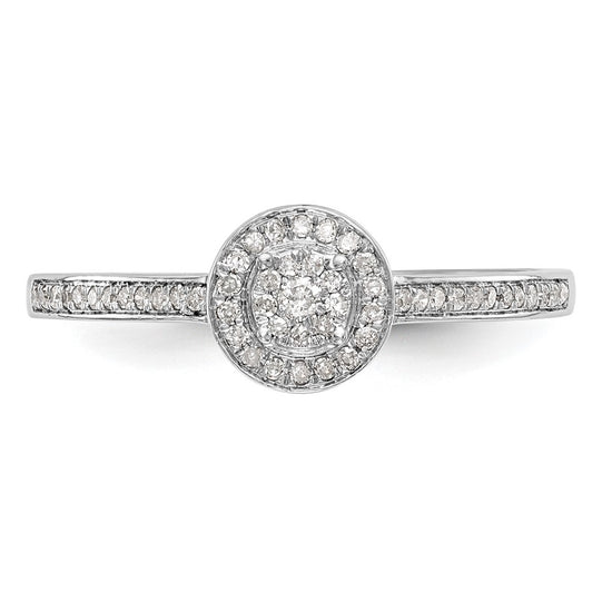 Diamond Cluster Engagement Rings