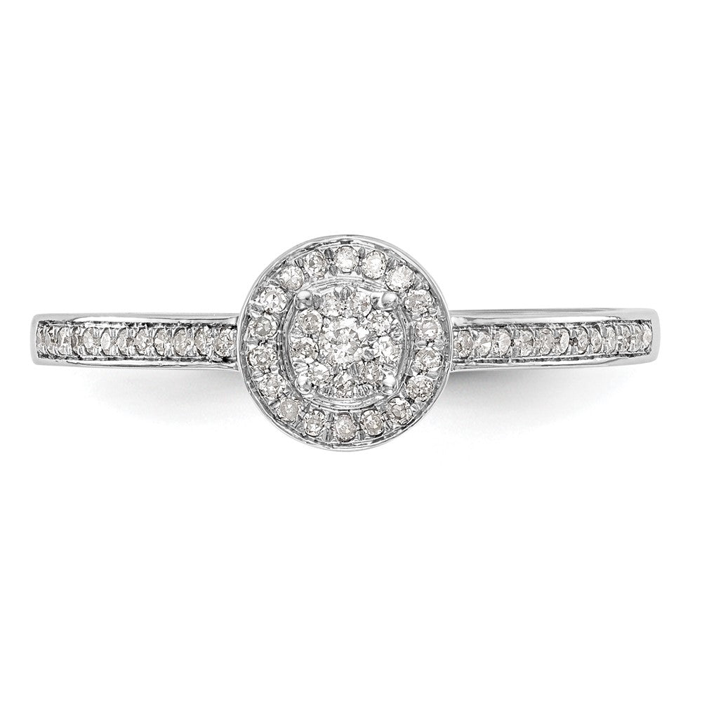 Diamond Cluster Engagement Rings