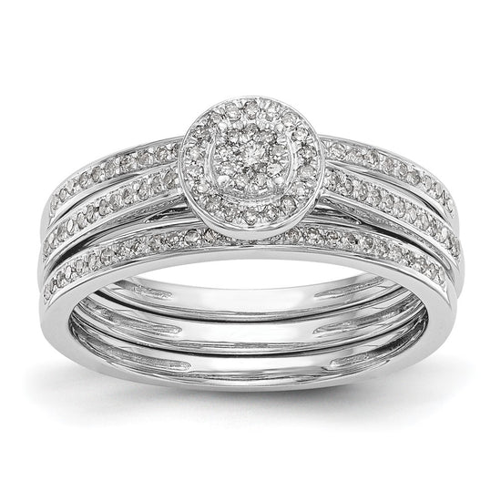Diamond Cluster Engagement Rings