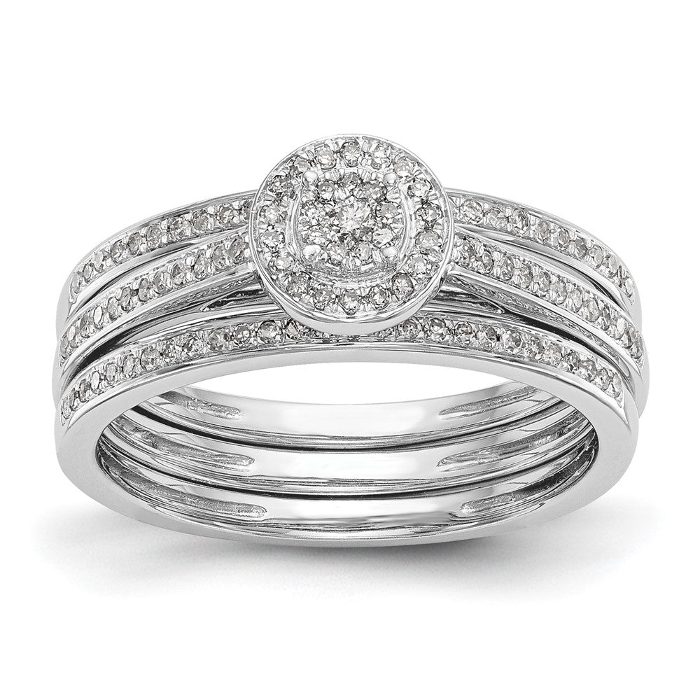 Diamond Cluster Engagement Rings