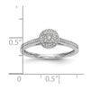 Diamond Cluster Engagement Rings
