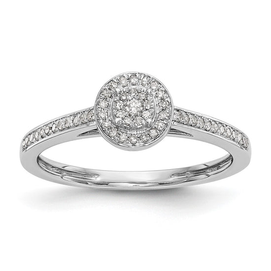 Diamond Cluster Engagement Rings
