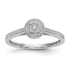 Diamond Cluster Engagement Rings