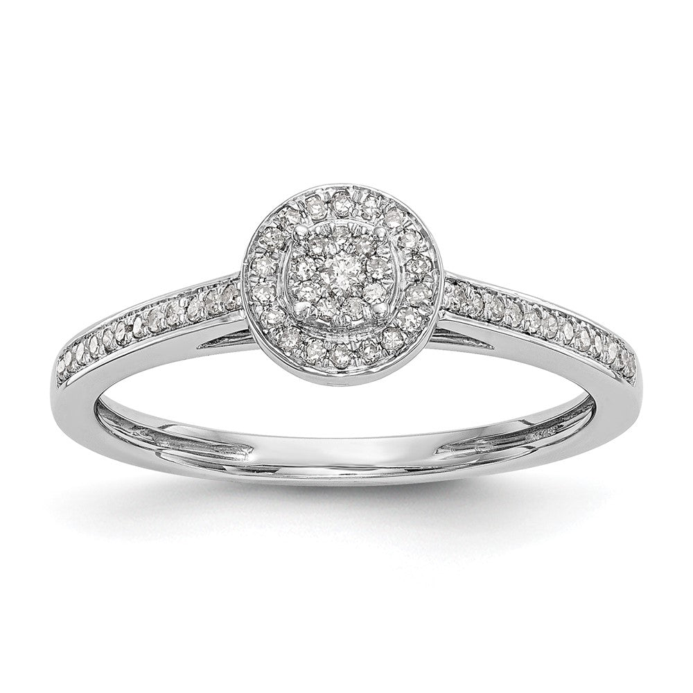 Diamond Cluster Engagement Rings