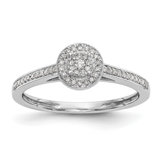 Diamond Cluster Engagement Rings