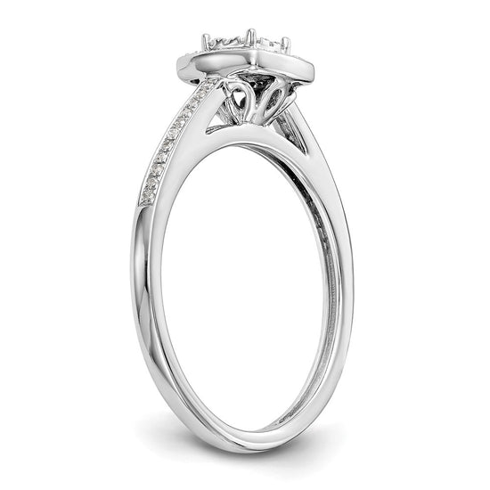 Diamond Cluster Engagement Rings