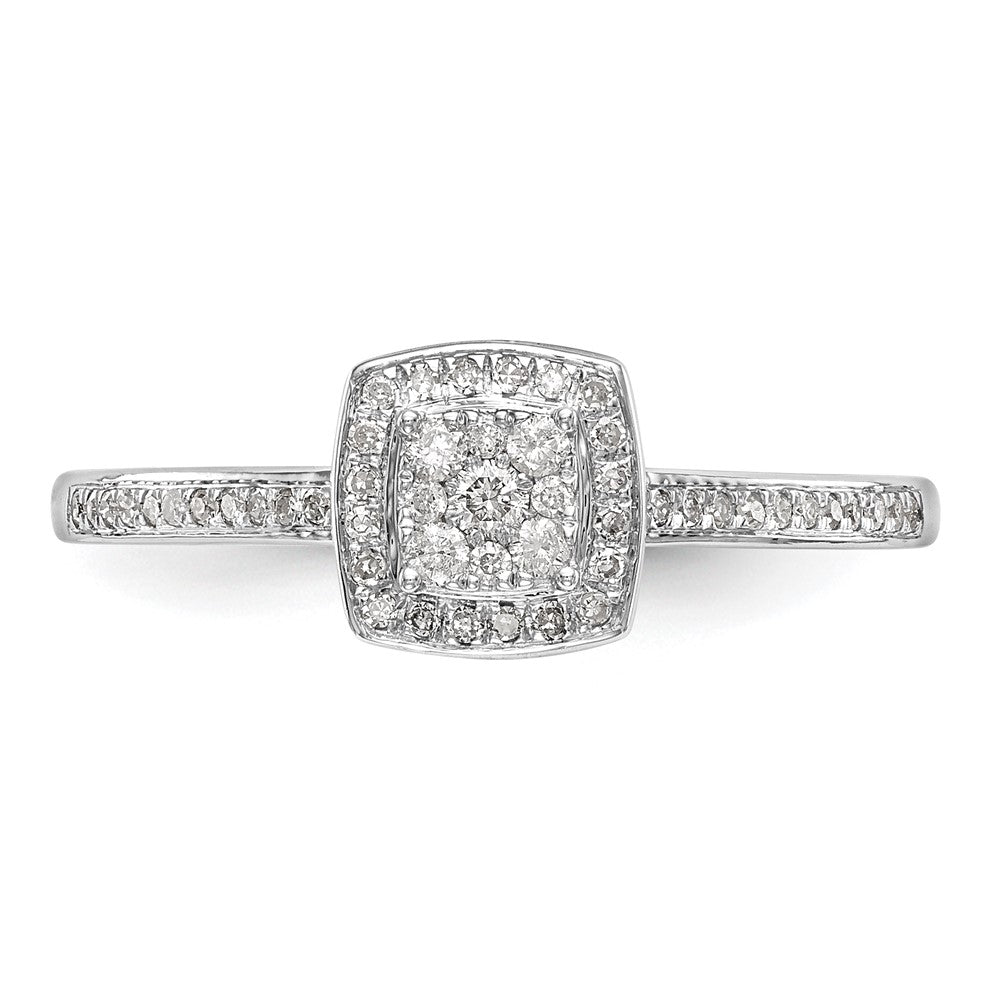 Diamond Cluster Engagement Rings