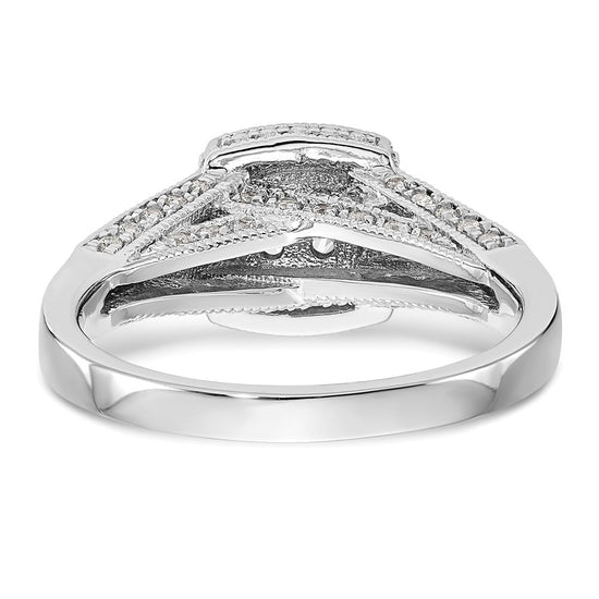 Diamond Cluster Engagement Rings