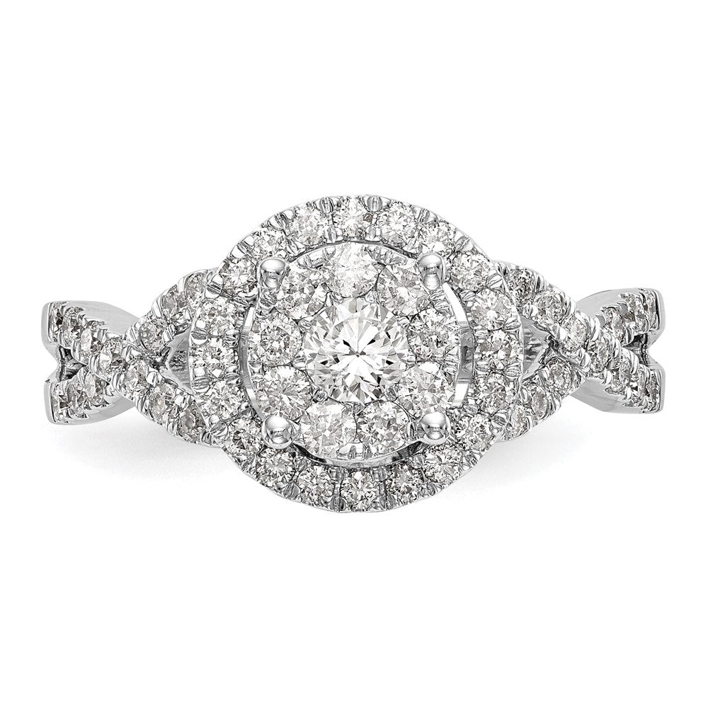 Diamond Cluster Engagement Rings
