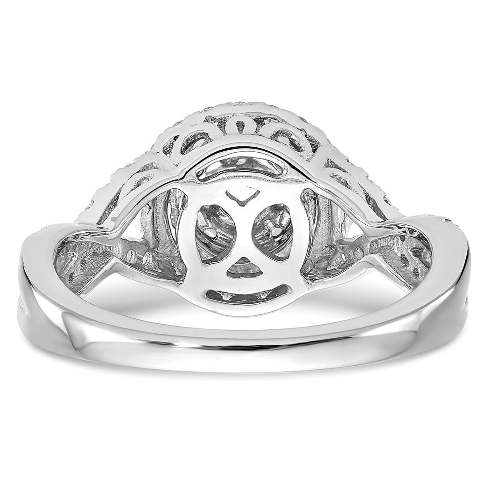 Diamond Cluster Engagement Rings