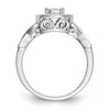 Diamond Cluster Engagement Rings