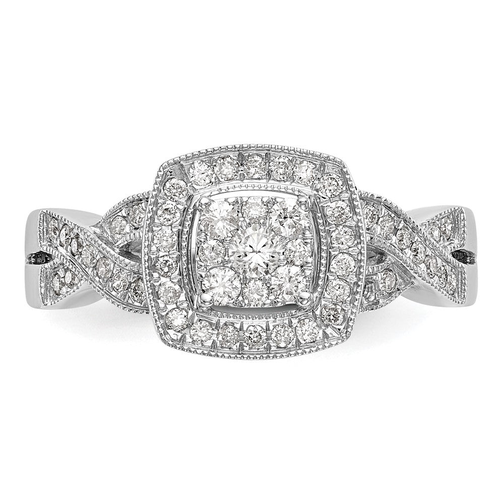 Diamond Cluster Engagement Rings