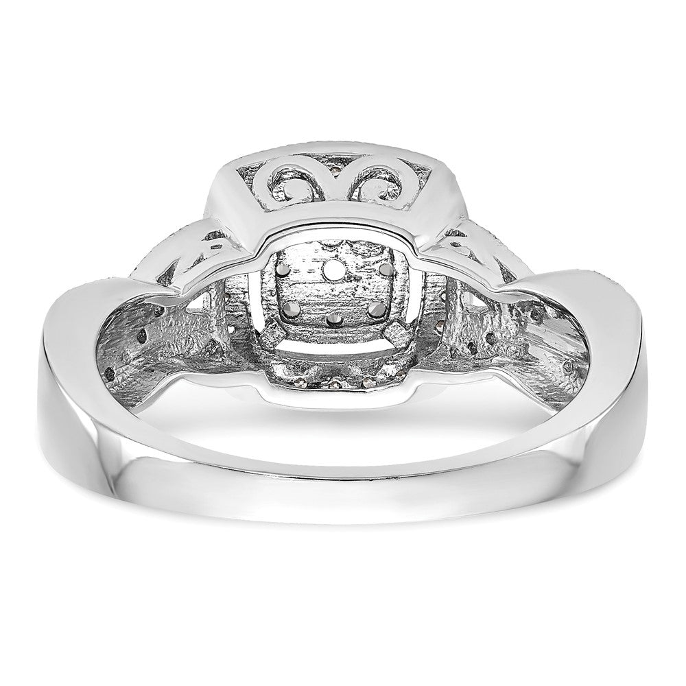 Diamond Cluster Engagement Rings