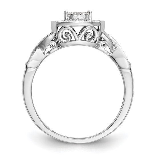 Diamond Cluster Engagement Rings