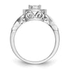 Diamond Cluster Engagement Rings
