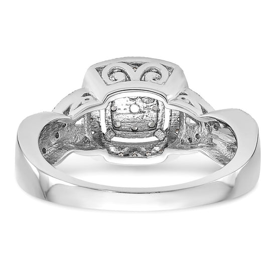 Diamond Cluster Engagement Rings
