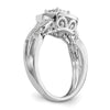 Diamond Cluster Engagement Rings