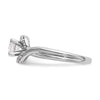 Diamond Semi-Mount Bypass Engagement Rings