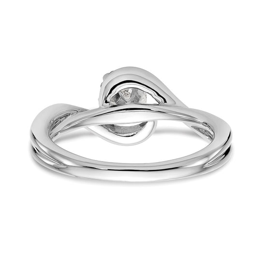 Diamond Semi-Mount Bypass Engagement Rings