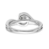 Diamond Semi-Mount Bypass Engagement Rings