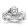 Diamond Semi-Mount Bypass Engagement Rings