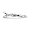 Diamond Peg-Set Semi-mount By-Pass Engagement Rings