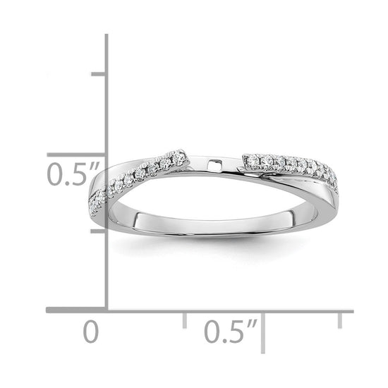 Diamond Peg-Set Semi-mount By-Pass Engagement Rings
