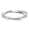Diamond Peg-Set Semi-mount By-Pass Engagement Rings