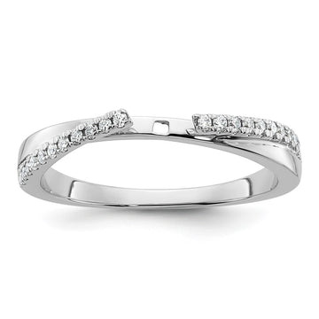 Diamond Peg-Set Semi-mount By-Pass Engagement Rings