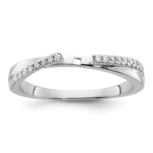 Diamond Peg-Set Semi-mount By-Pass Engagement Rings