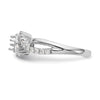 Diamond Criss-Cross Engagement Rings